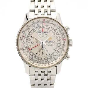 Breitling Montbrillant A21330 Silver Dial Men's Watch